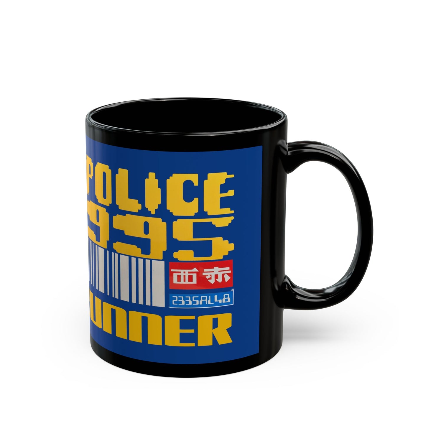 BLADE RUNNER Police 995 Black Collectible Vintage Mug 11oz