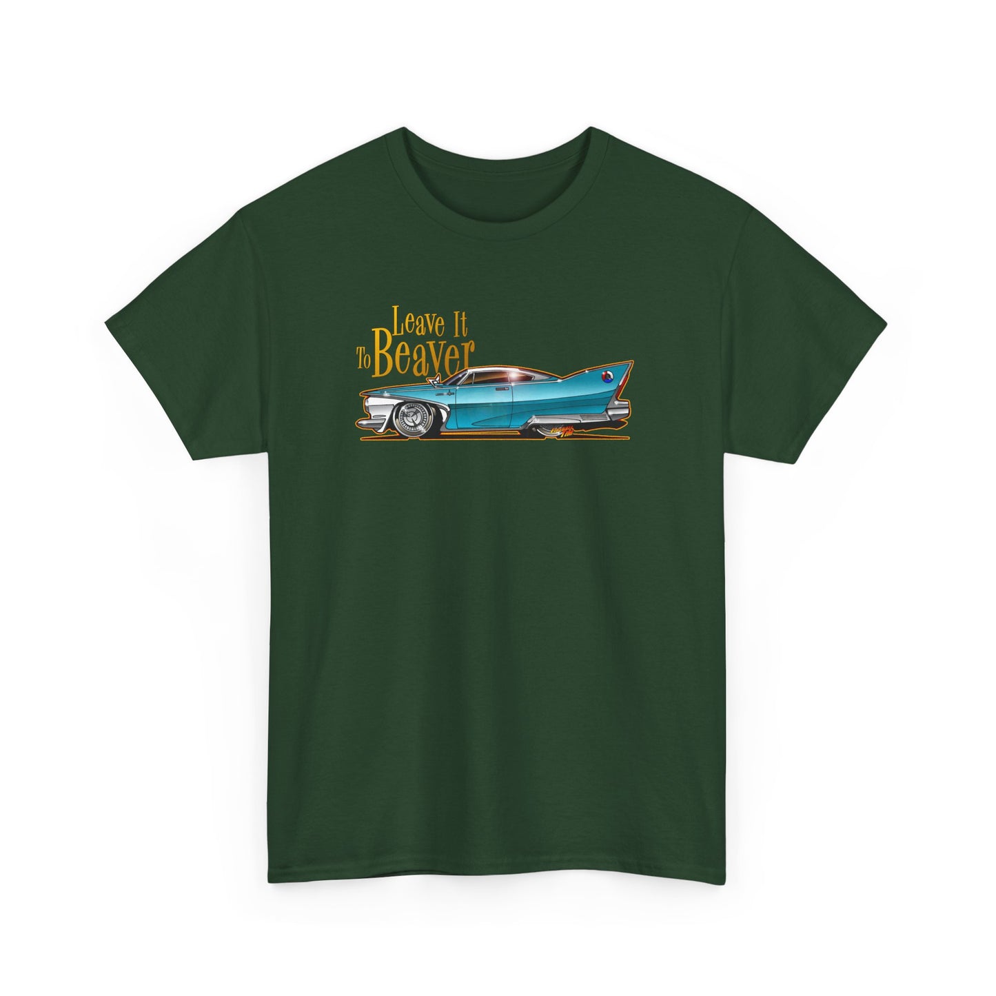 LEAVE IT TO BEAVER Plymouth Fury Heavy Cotton Tee Shirt - Multiple Colors