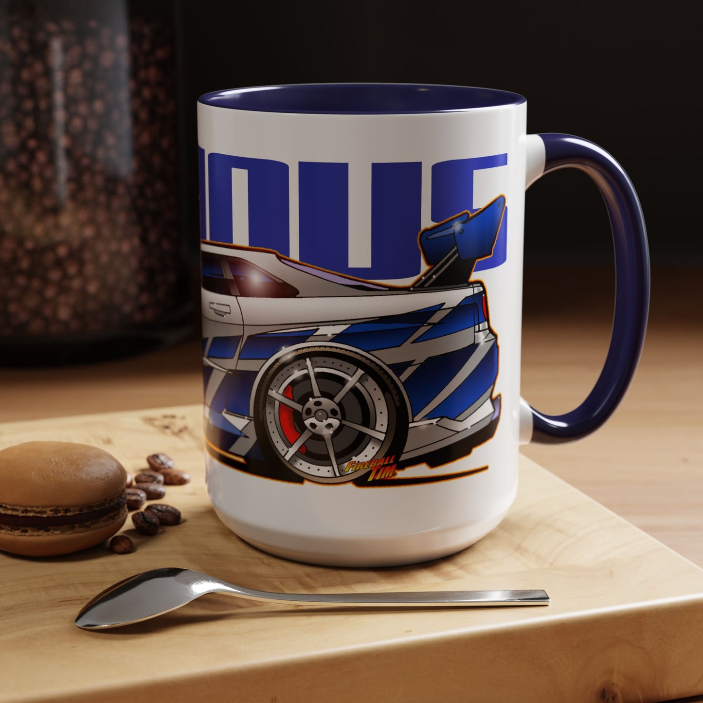 FAST AND FURIOUS NISSAN SKYLINE GTR Collectible Fireball Art Coffee Mug - 2 Sizes