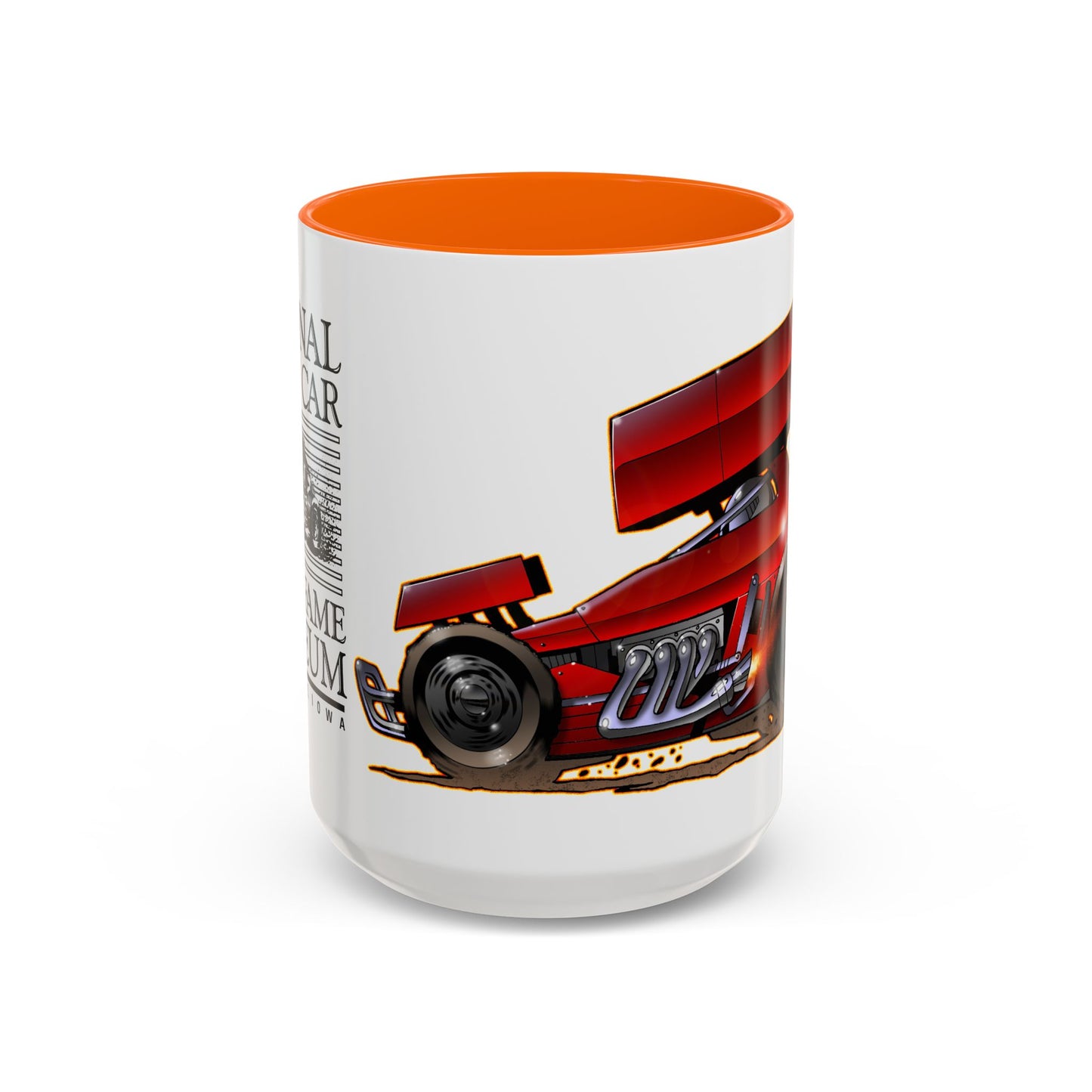 NATIONAL SPRINT CAR MUSEUM Hall of Fame Racing Collectible Coffee Mug 2 Sizes 3 Colors