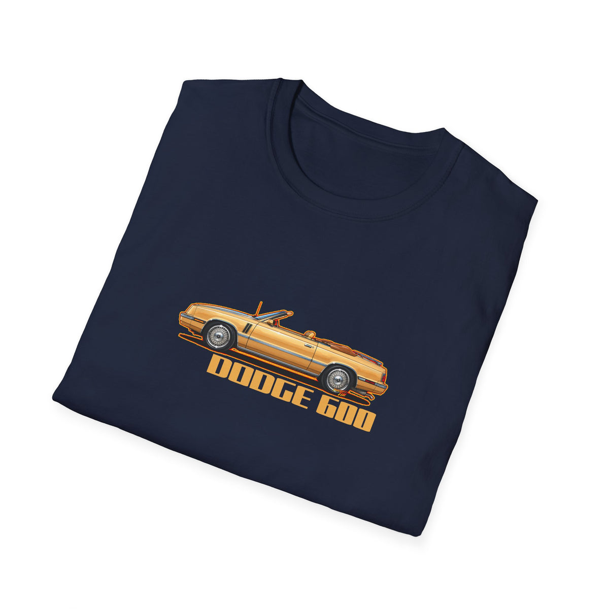 DODGE 600 CONVERTIBLE 1985 Collectible Fireball Art TeeShirt