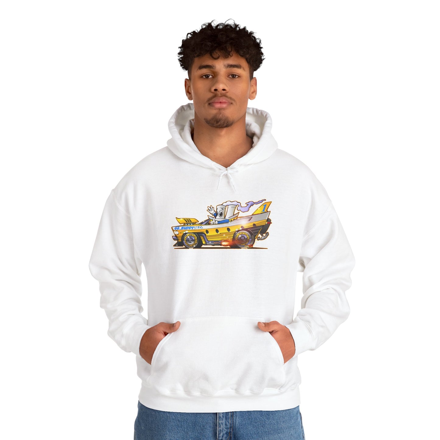 BUDDY CRUISE BuddyMobile Hooded Sweatshirt - 4 Colors