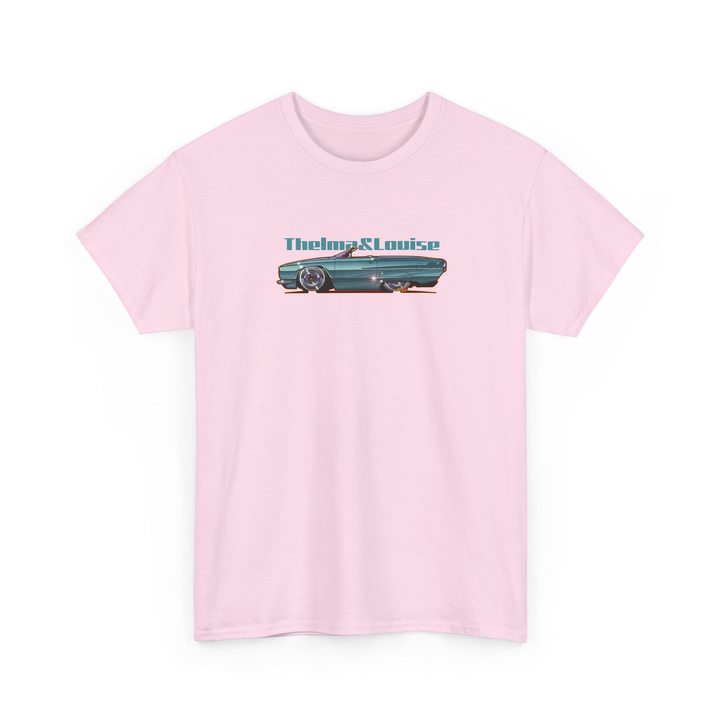 THELMA & LOUISE 1966 Ford Thunderbird Heavy Cotton Tee - Multiple Sizes