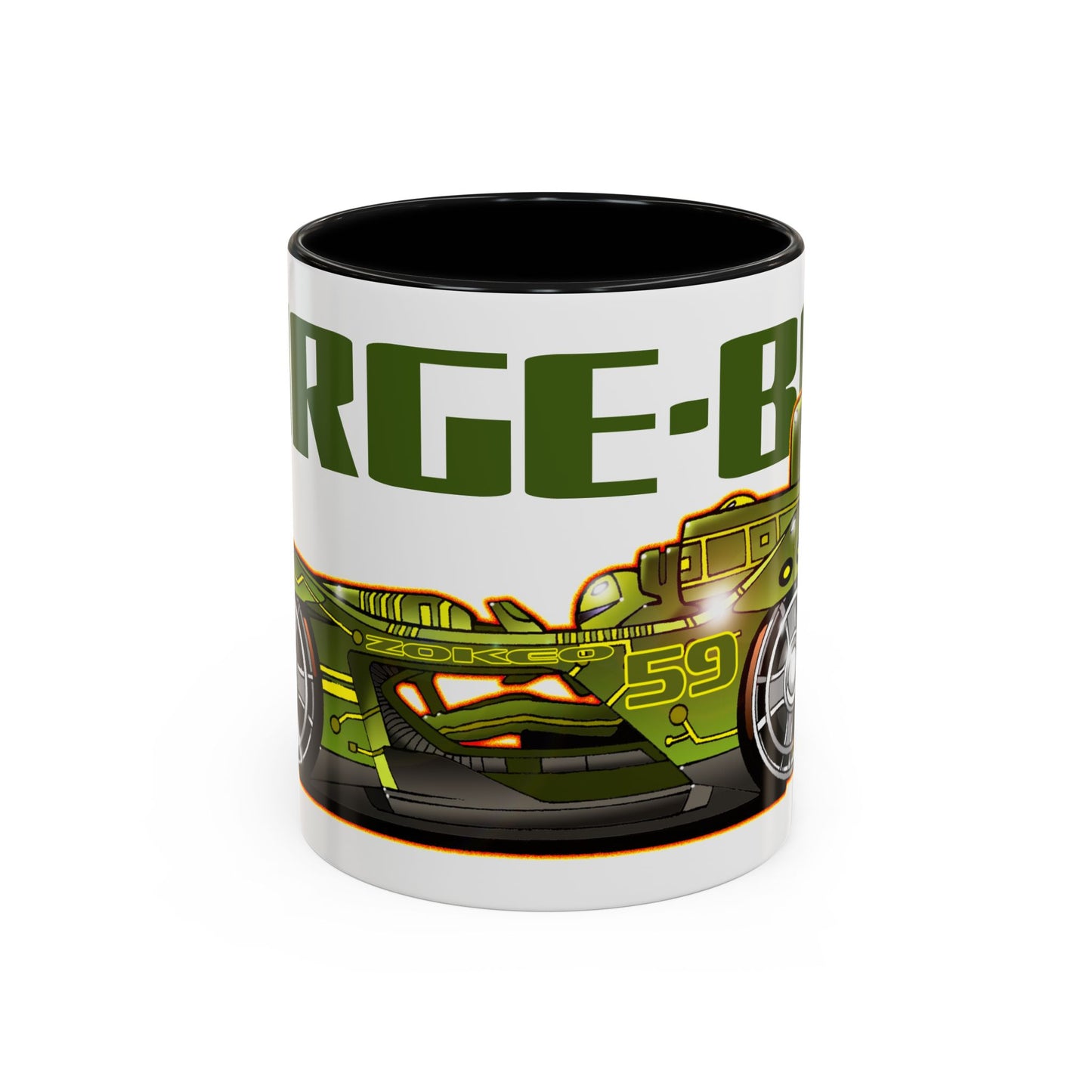 SPEED RACER SURGE BOX Zokeo Race Car Collectible Fireball Art Coffee Mug - 2 Sizes