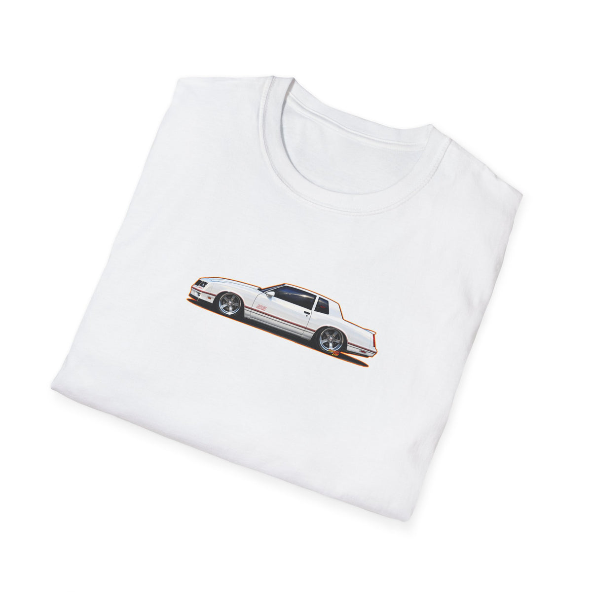 CHEVROLET MONTE CARLO 1987 Collectible Fireball Art TeeShirt