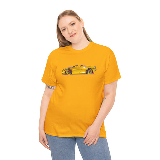 FERRARI 360 SPIDER Supercar Concept Art Heavy Cotton Tee 11 Colors