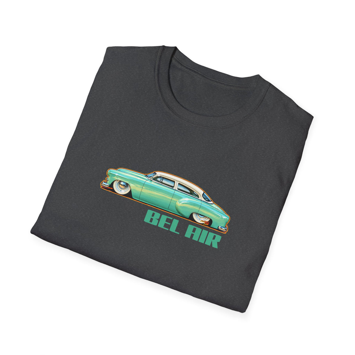 CHEVROLET BEL AIR 1953 Collectible Fireball Art Collectible Fireball Art TeeShirt