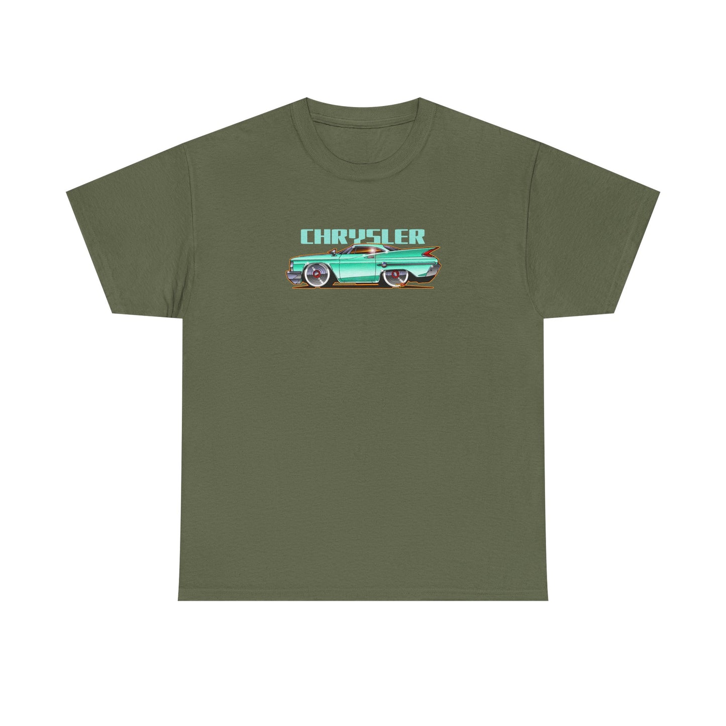CHRYSLER 300F 1960 Fireball Classic Car Art Tee Shirt - Multiples