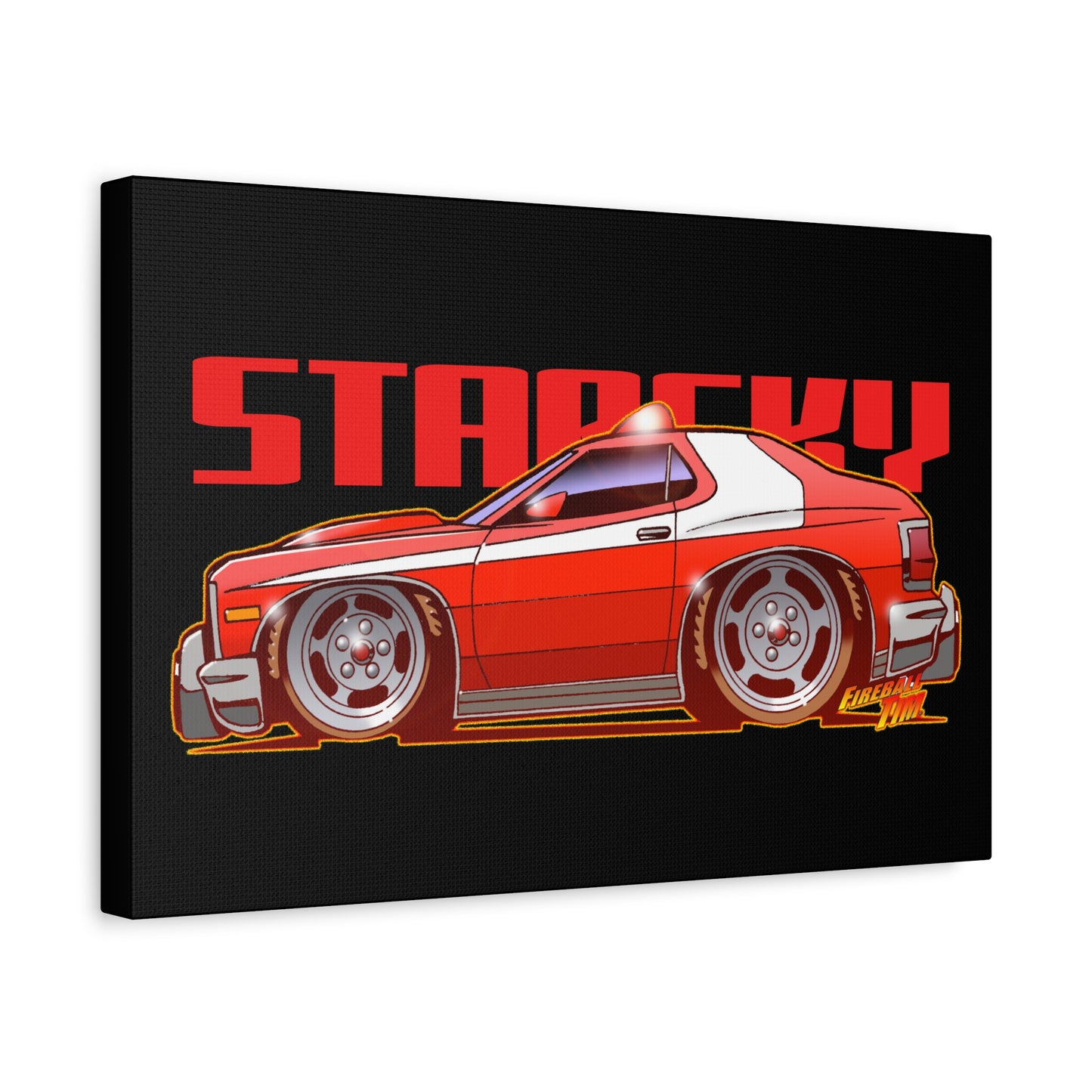 STARSKY Torino Fireball Canvas Art Print - 11x14
