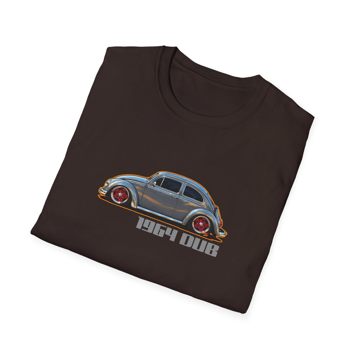 KUSTOM 1964 VW BUG Collectible Fireball Art TeeShirt