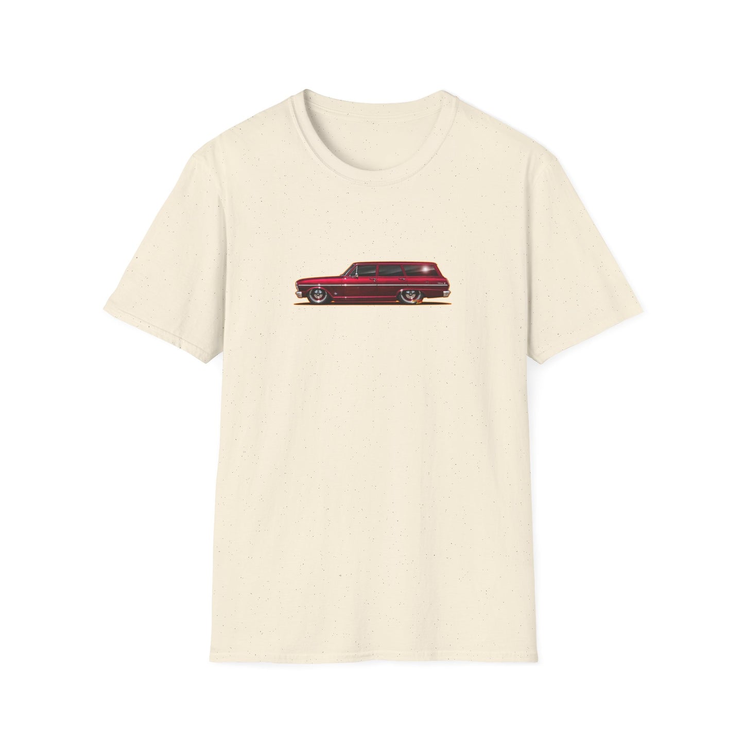 CHEVY NOVA WAGON 1965 Collectible Fireball Art Tee Shirt