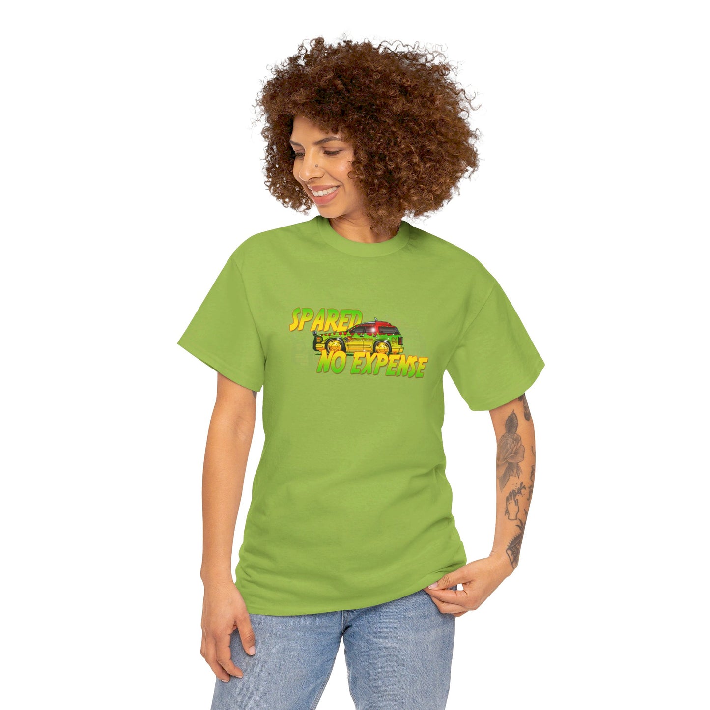 JURASSIC PARK Ford Explorer Concept Art Cotton Tee 12 Colors