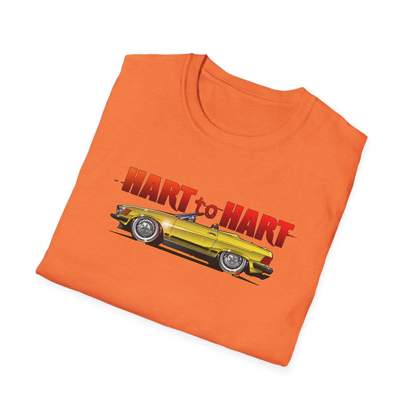 HART to HART TV Show Mercedes 450SL Concept Art Softstyle T-Shirt Multiple Colors