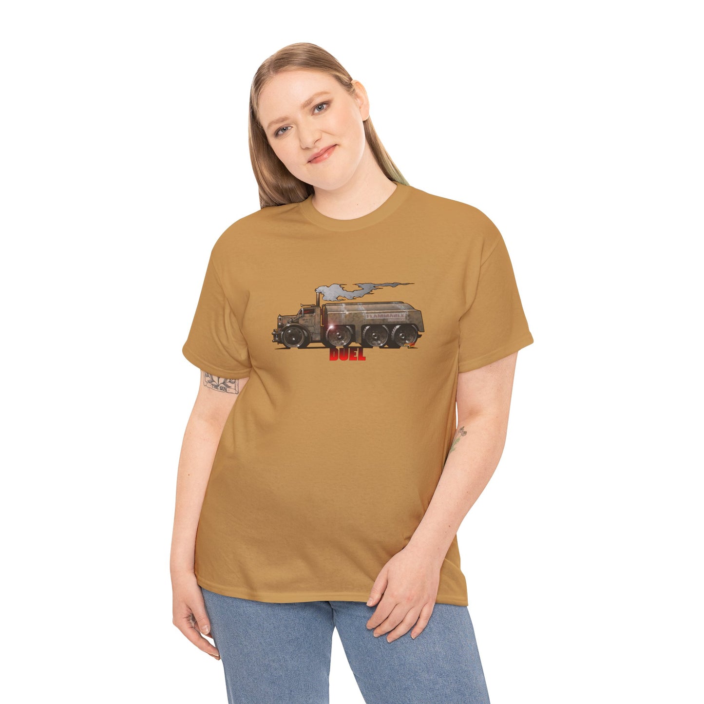 DUEL Movie Truck Concept Art Heavy Cotton Tee 13 Colors