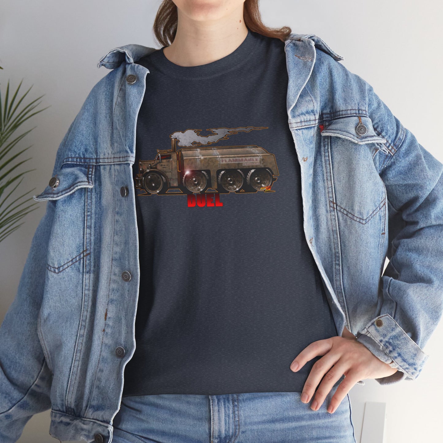 DUEL Movie Truck Concept Art Heavy Cotton Tee 13 Colors