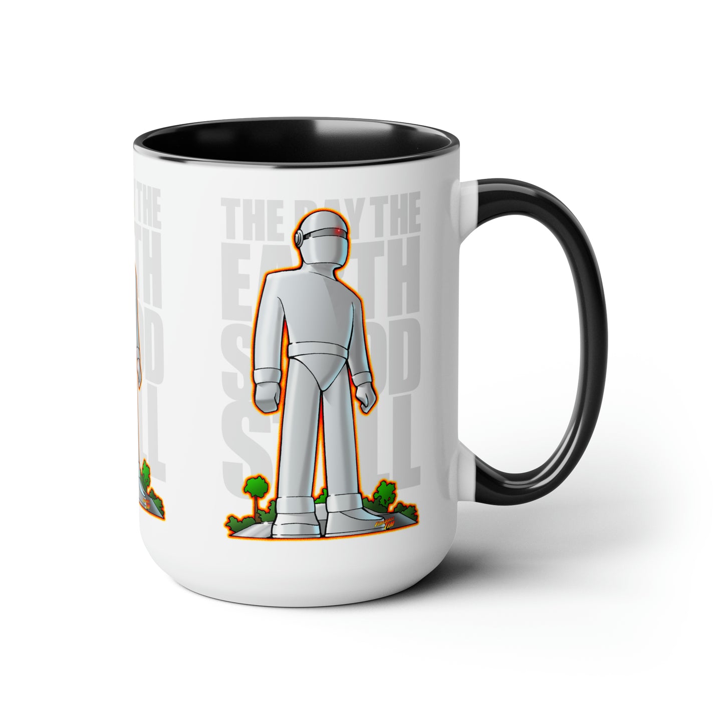 THE DAY THE EARTH STOOD STILL Vintage Gort Robot Coffee Mug 15oz 2 Colors