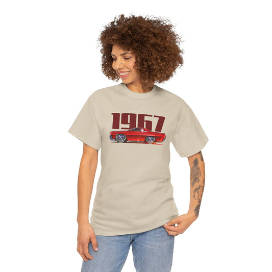 LINCOLN CONTINENTAL COUPE 1967 Heavy Cotton Tee Shirt - Multiple Colors