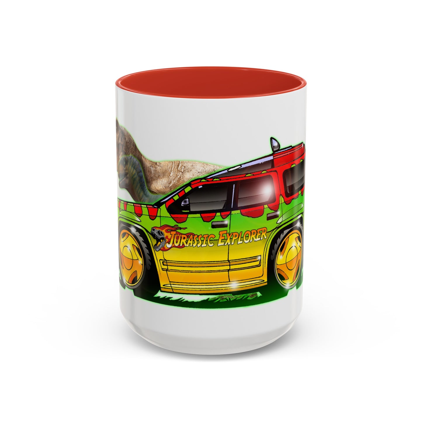 JURASSIC PARK Ford Explorer Concept Art Coffee Mug 11 and 15oz