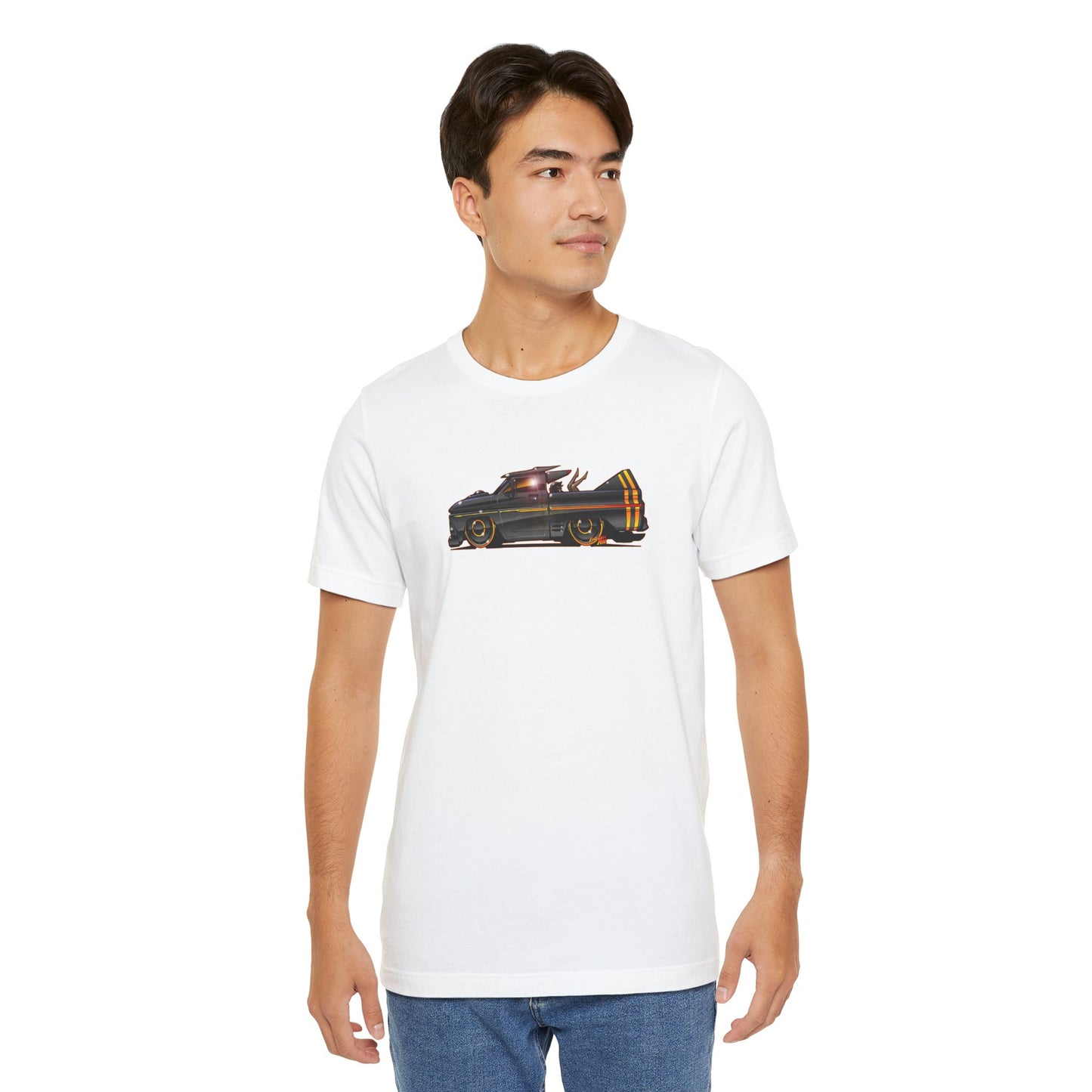 CHEVROLET C10 1960 Stinger Pickup Truck Concept Art Custom Short Sleeve Tee 8 Colors