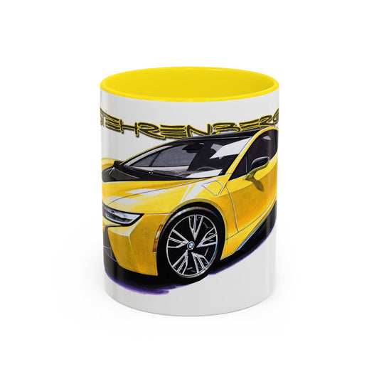 MARK STEHRENBERGER BMW i8 Signature Art Collection Coffee Mug - Sizes