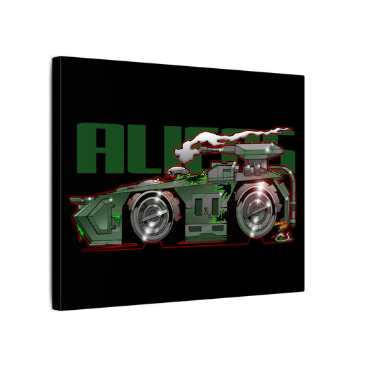 ALIENS APC TANK Movie Car Canvas Art Print - 11x14