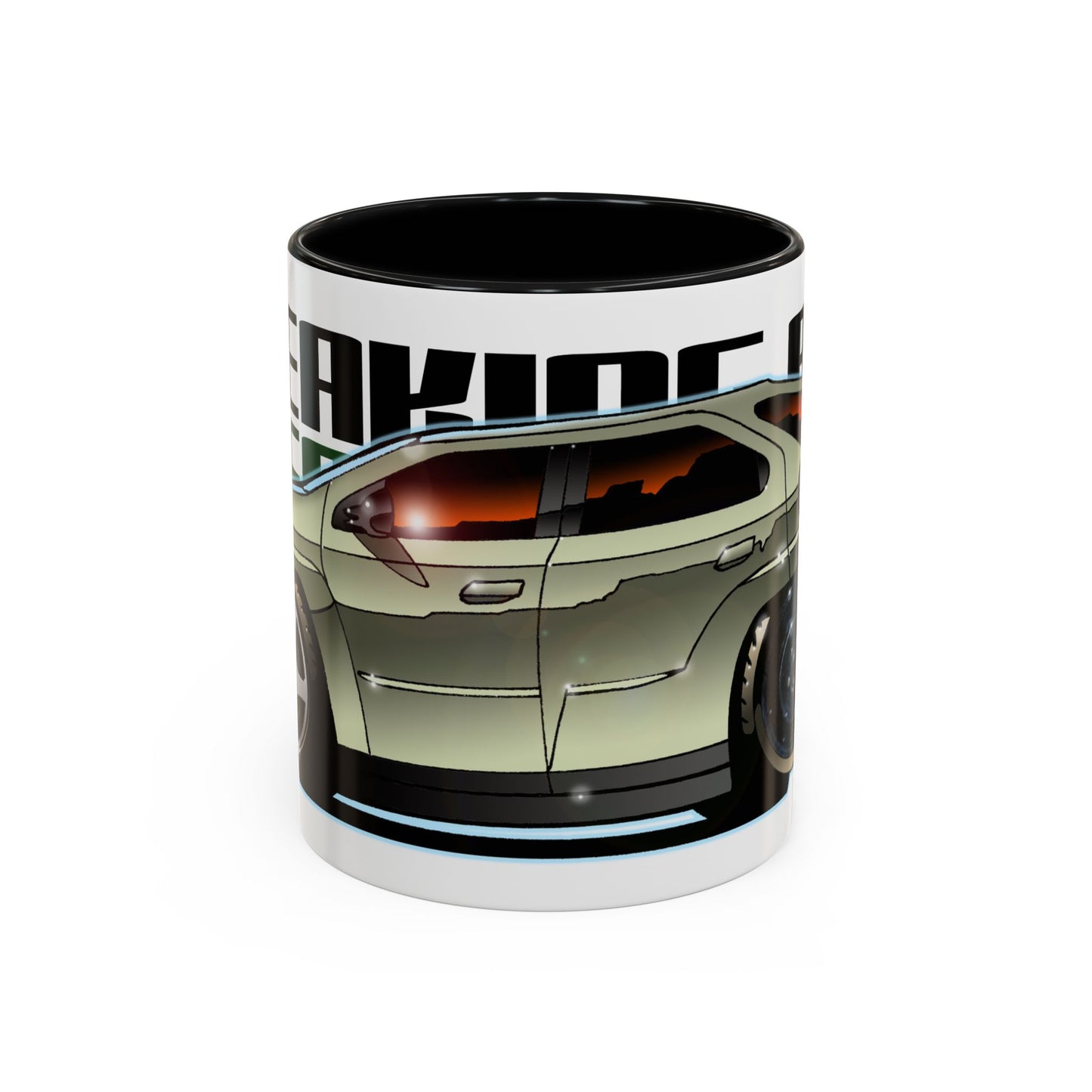 BREAKING BAD Pontiac Aztek Collectible Fireball Art Coffee Mug - 2 Sizes