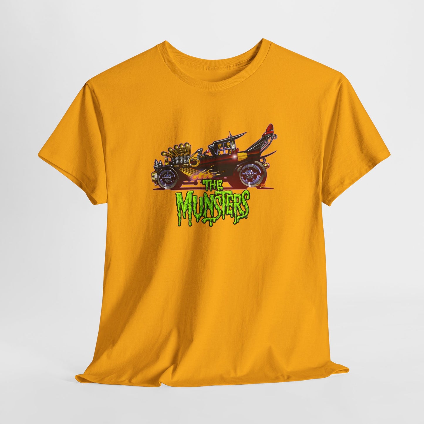 THE MUNSTERS TV Show Munster Koach Concept Art Cotton Tee Shirt 11 Colors