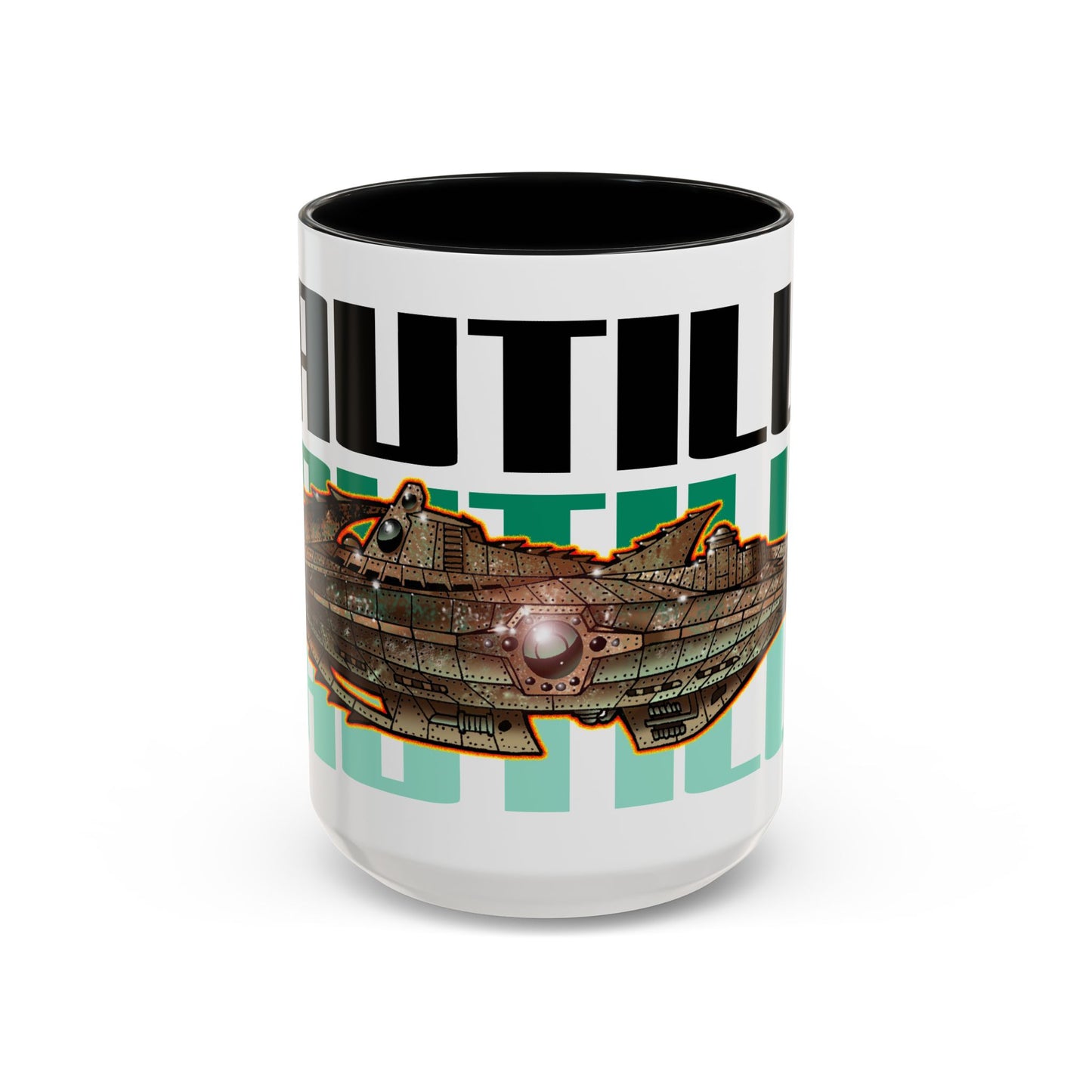 20,000 LEAGUES NAUTILUS SUBMARINE Fireball Art Collectible Coffee Mug - 2 Sizes