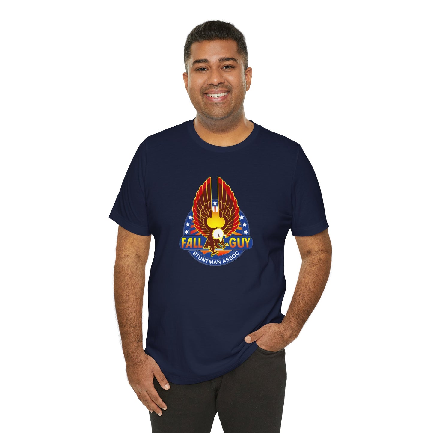 THE FALL GUY Stuntman Association Unisex Jersey Short Sleeve Tee - 12 Colors