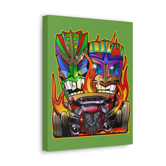 HOT ROD TIKIS Concept Art Canvas Print 11x14