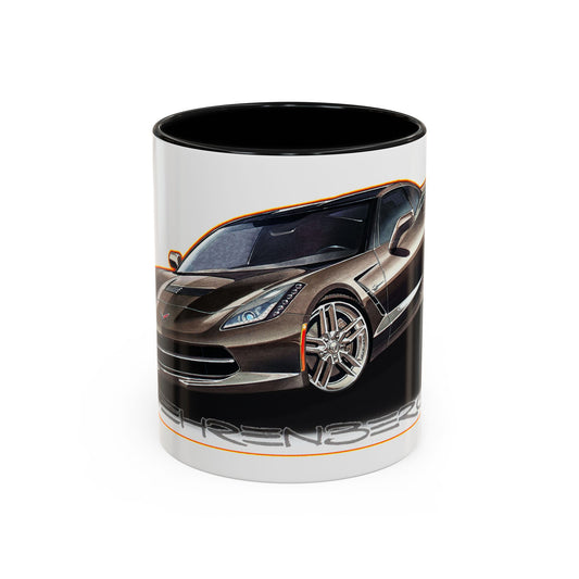 MARK STEHRENBERGER Corvette C7 Signature Art Collection Coffee Mug - 2 Sizes