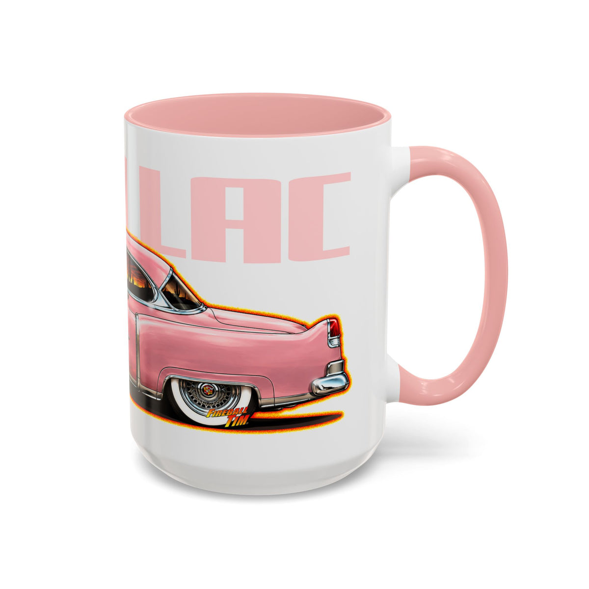 DODGE CHALLENGER 1972 Collectible Fireball Art Coffee Mug - 2 Sizes