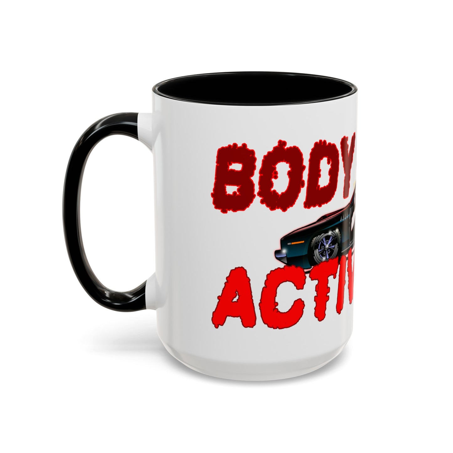 JOHN WICK BODY COUNT ACTIVATED 1971 Plymouth Barracuda Coffee Mug 11 & 15oz