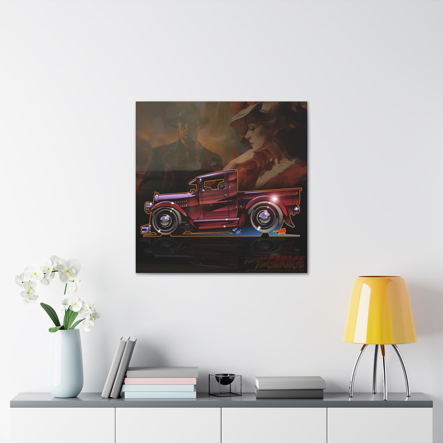 FORD PICKUP CUSTOM TRUCK 1929 Concept Art Canvas MASTERPRINT 3 Sizes