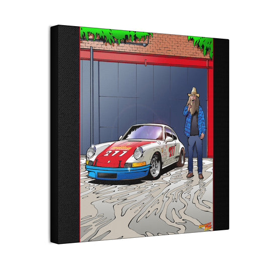 MAGNUS WALKER Porsche 277 Urban Outlaw Collectible Art Canvas Print - 12x12