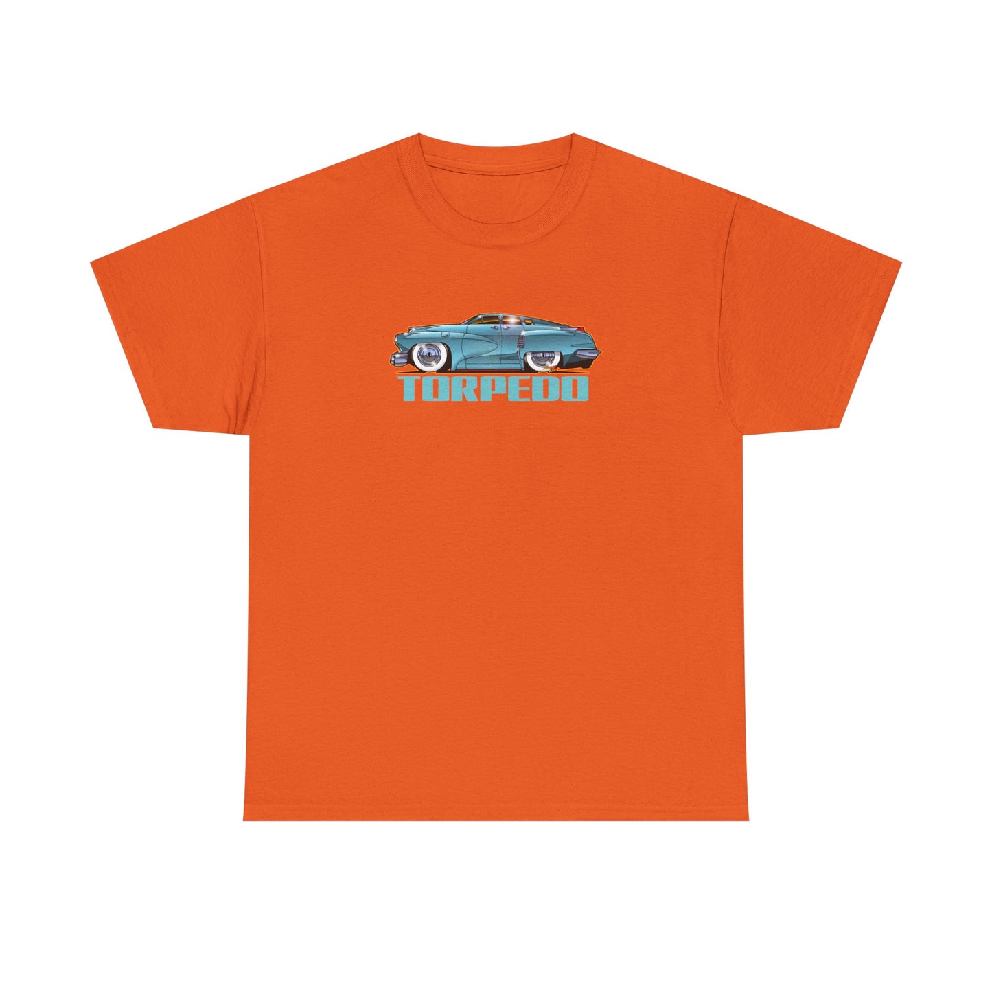 TUCKER TORPEDO 48 Collectible Fireball Art Cotton Tees