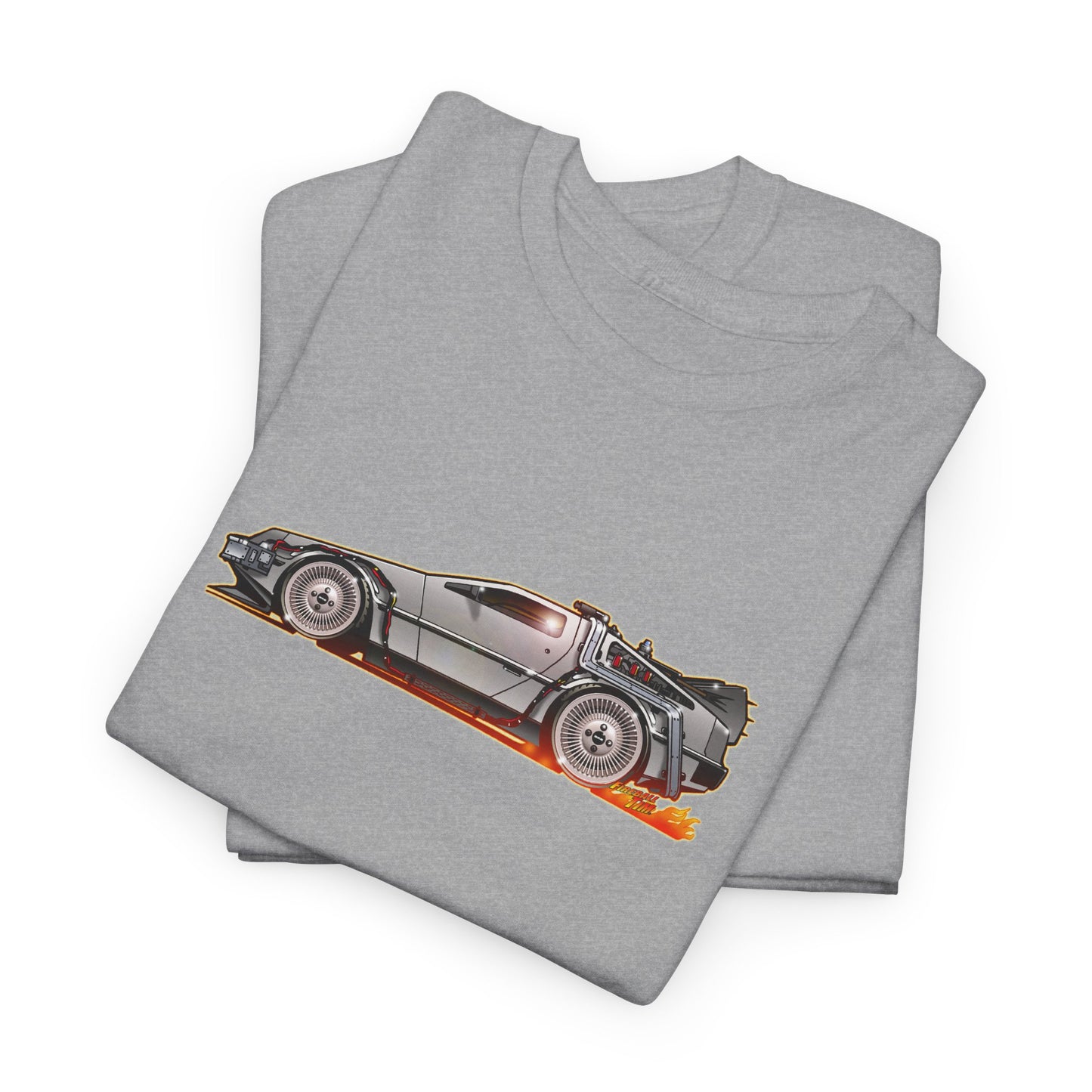 BACK TO THE FUTURE DELOREAN Time Machine Concept Art Tee Shirt 11 Colors