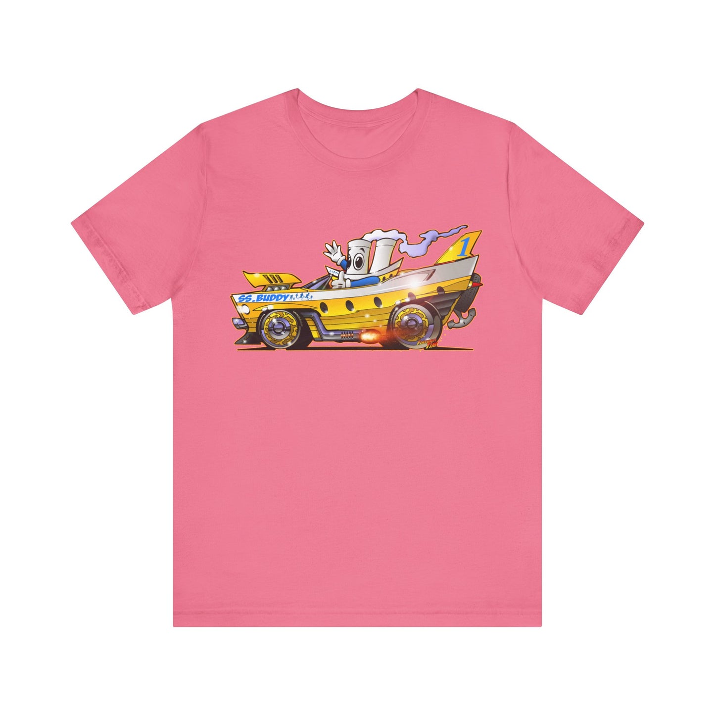 BUDDY CRUISE BUDDYMOBILE Custom Car Art Short Sleeve Tee in 17 Colors