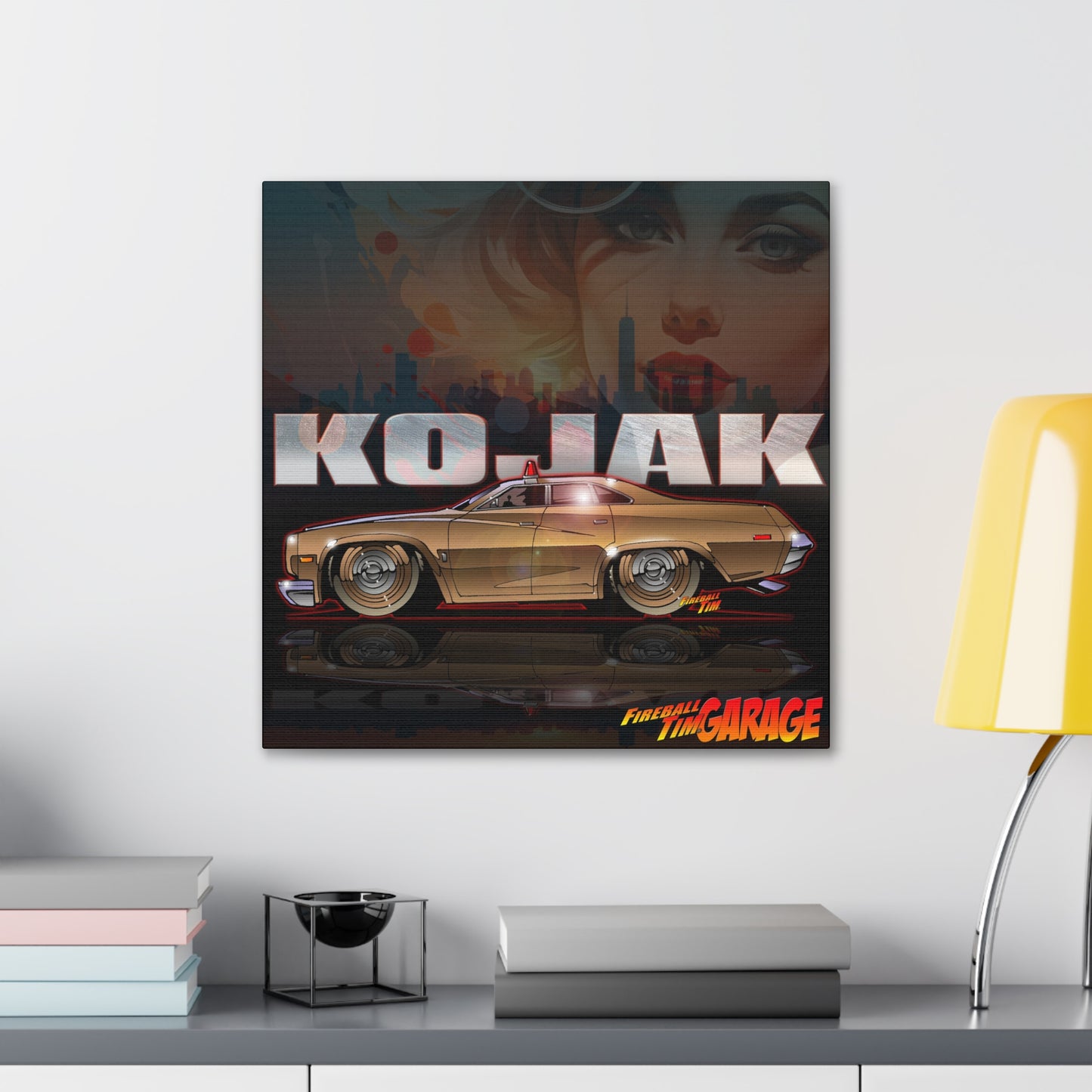 KOJAK Buick Century Concept Art Canvas MASTERPRINT 3 Sizes