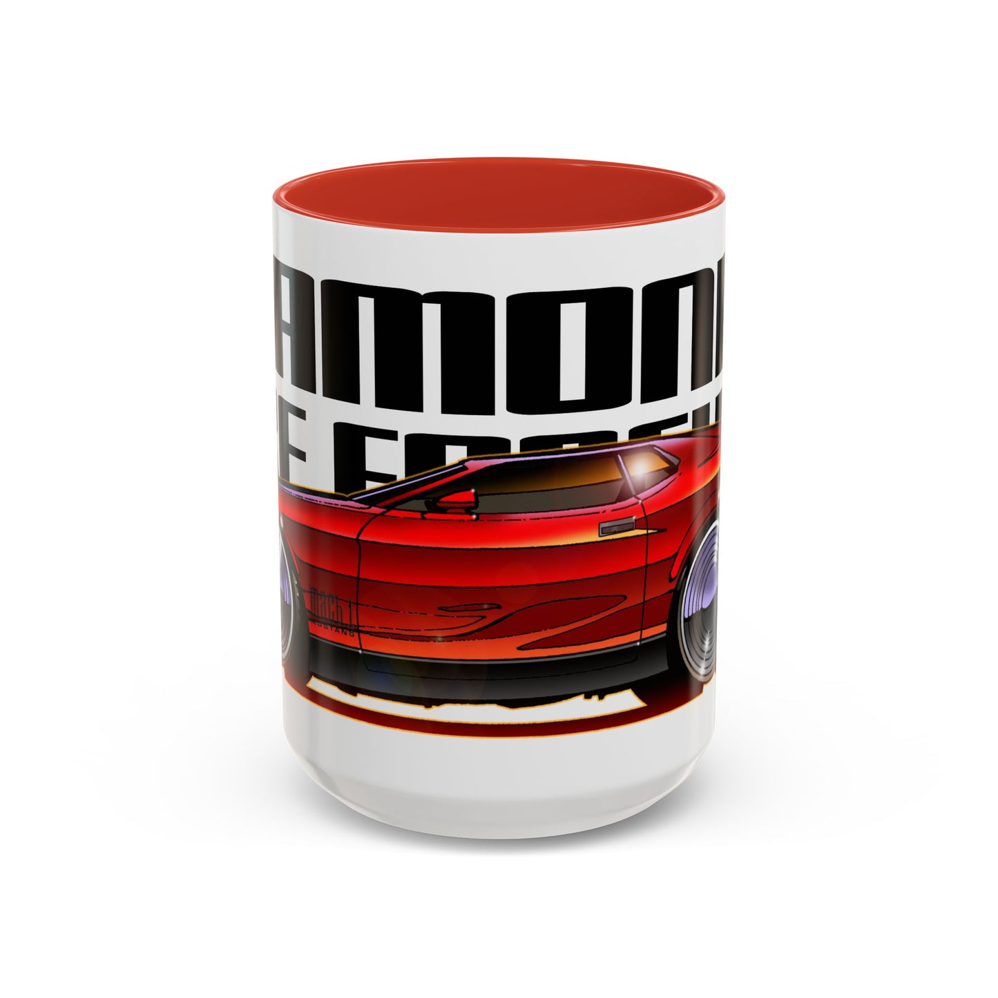 DIAMONDS ARE FOREVER James Bond Mustang Mach 1 Collectible Art Coffee Mug - 2 Sizes