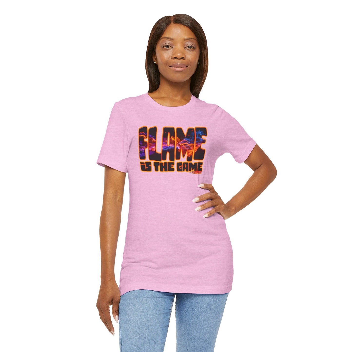 FLAME IS THE GAME Fireball Tim Garage Official Short Sleeve Tee 13 Colors