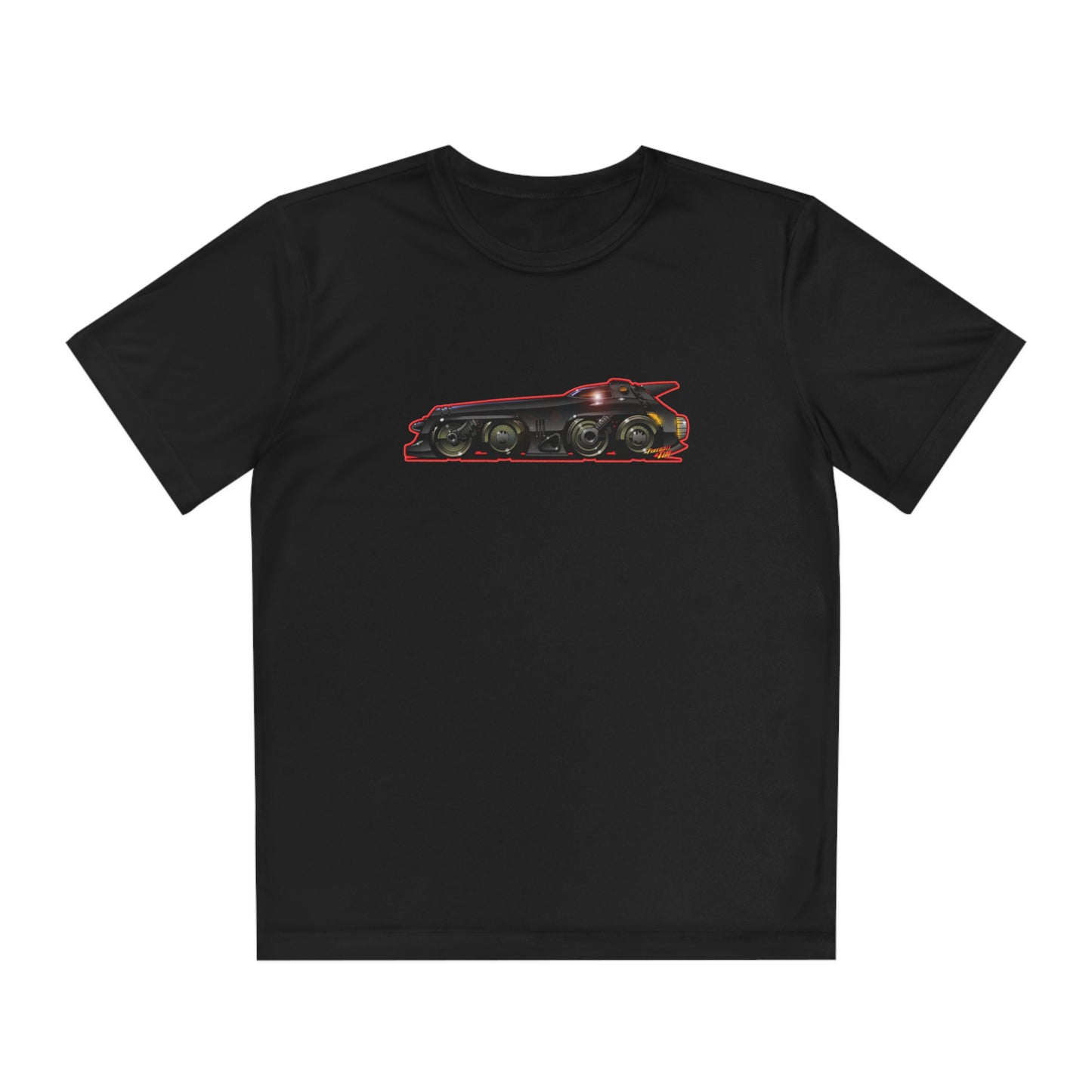 BATMISSILE Batmobile Youth Competitor Tee 5 Colors