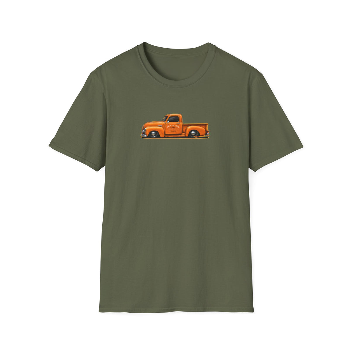 CHEVROLET 1949 C1500 PICKUP TRUCK Collectible Fireball Art TeeShirt