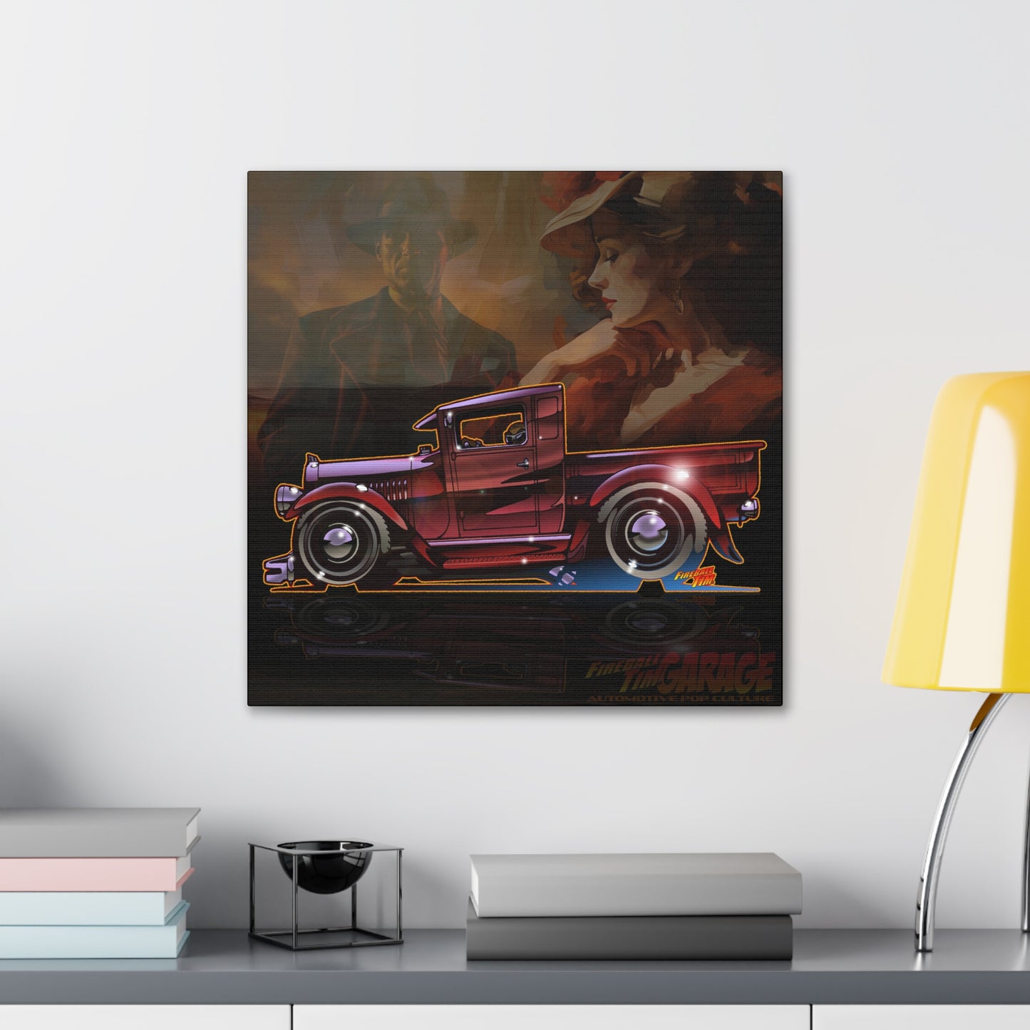 FORD PICKUP CUSTOM TRUCK 1929 Concept Art Canvas MASTERPRINT 3 Sizes