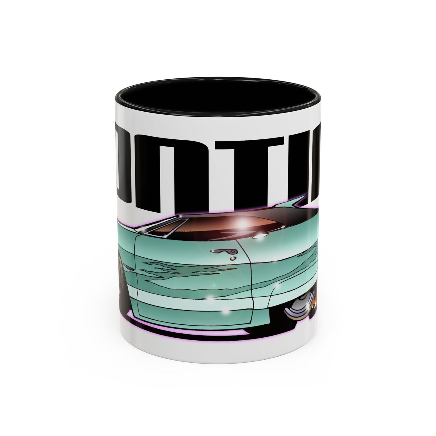 PONTIAC BONNEVILLE Classic Car Collectible Fireball Art Mug - 2 Sizes