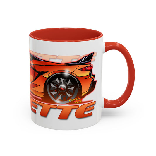 CORVETTE C8 ZO6 Concept Art Coffee Mug 2 Colors 2 Sizes-Mug-Fireball Tim Garage