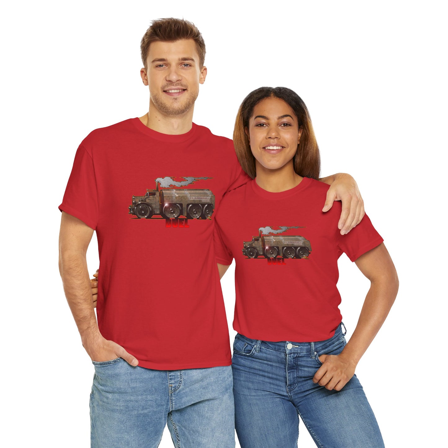 DUEL Movie Truck Concept Art Heavy Cotton Tee 13 Colors