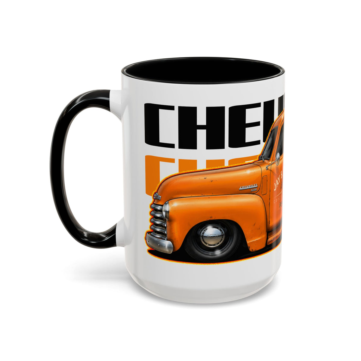CHEVROLET 1949 C1500 PICKUP TRUCK Collectible Fireball Art Coffee Mug - 2 Sizes