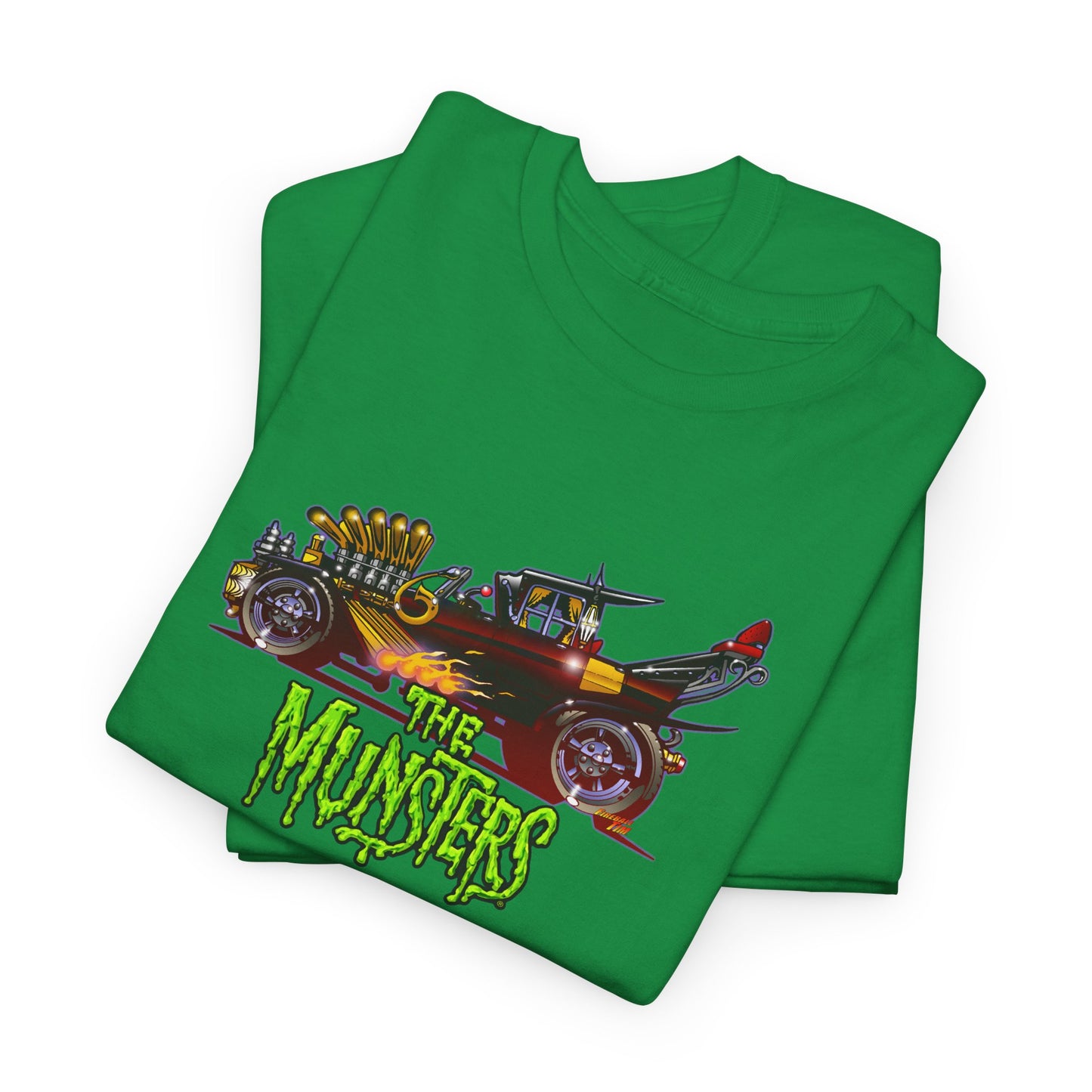 THE MUNSTERS TV Show Munster Koach Concept Art Cotton Tee Shirt 11 Colors