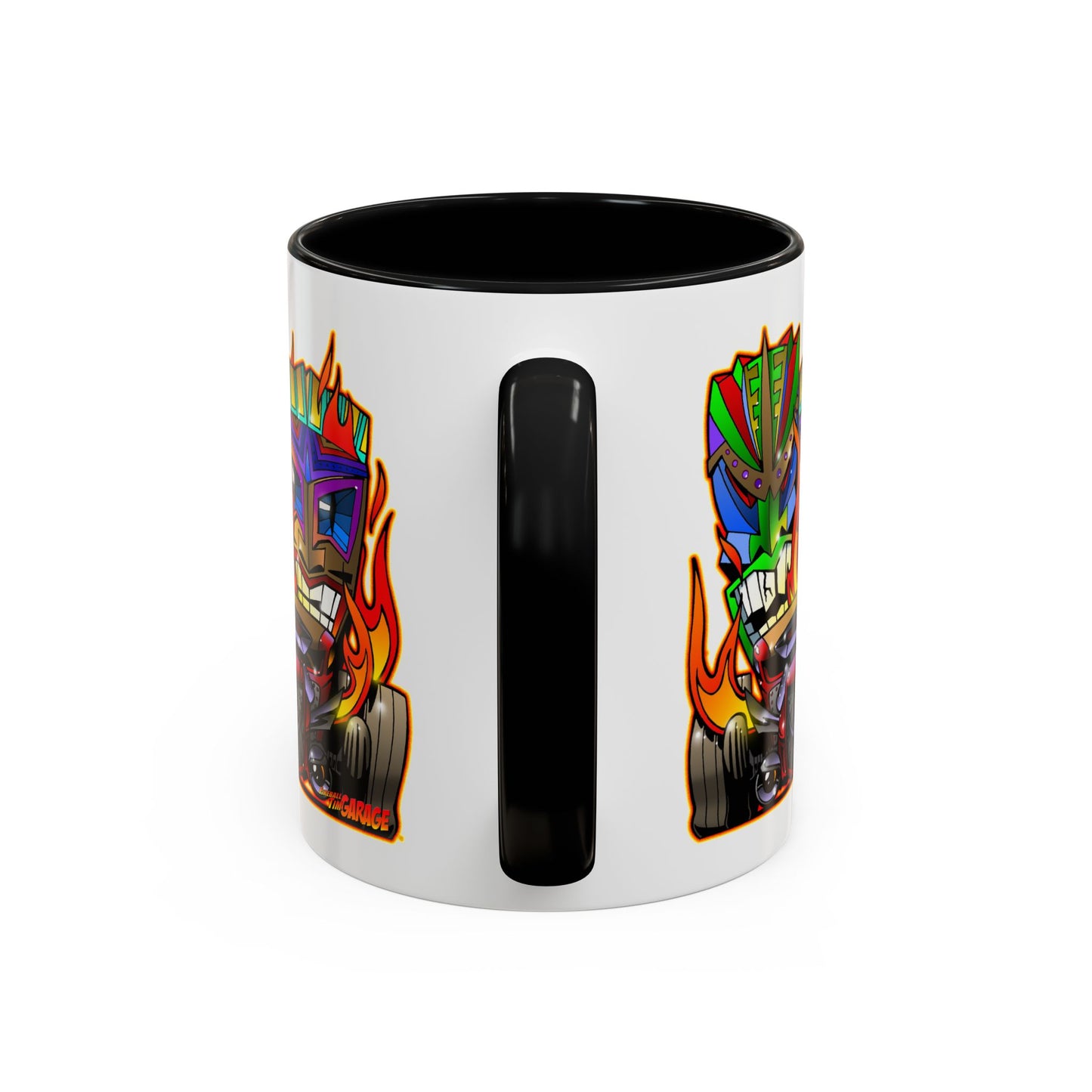 HOT ROD TIKI Collectible Art Coffee Mug 2 Sizes 4 Colors